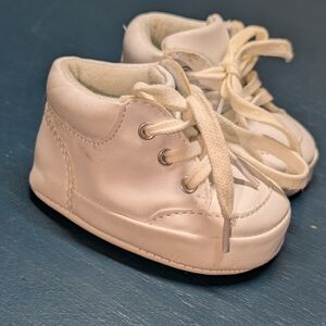 Baby Sz 1 White Kids Shoes Soft Bottom